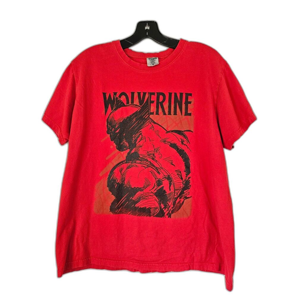 WOLVERINE Marvel Comic International Version Vintage T-shirt Medium